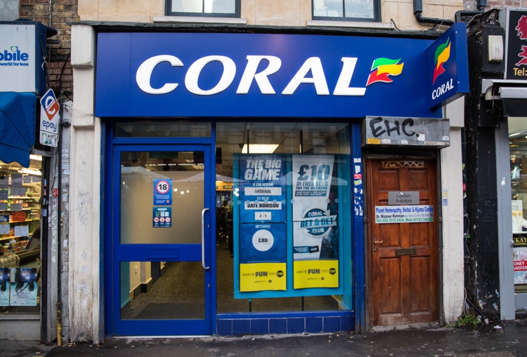 Coral High Street Betting Shop
